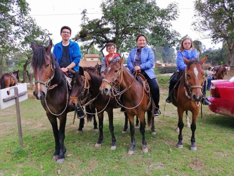 cabalgatas en villa de leyva para disfrutar en familia